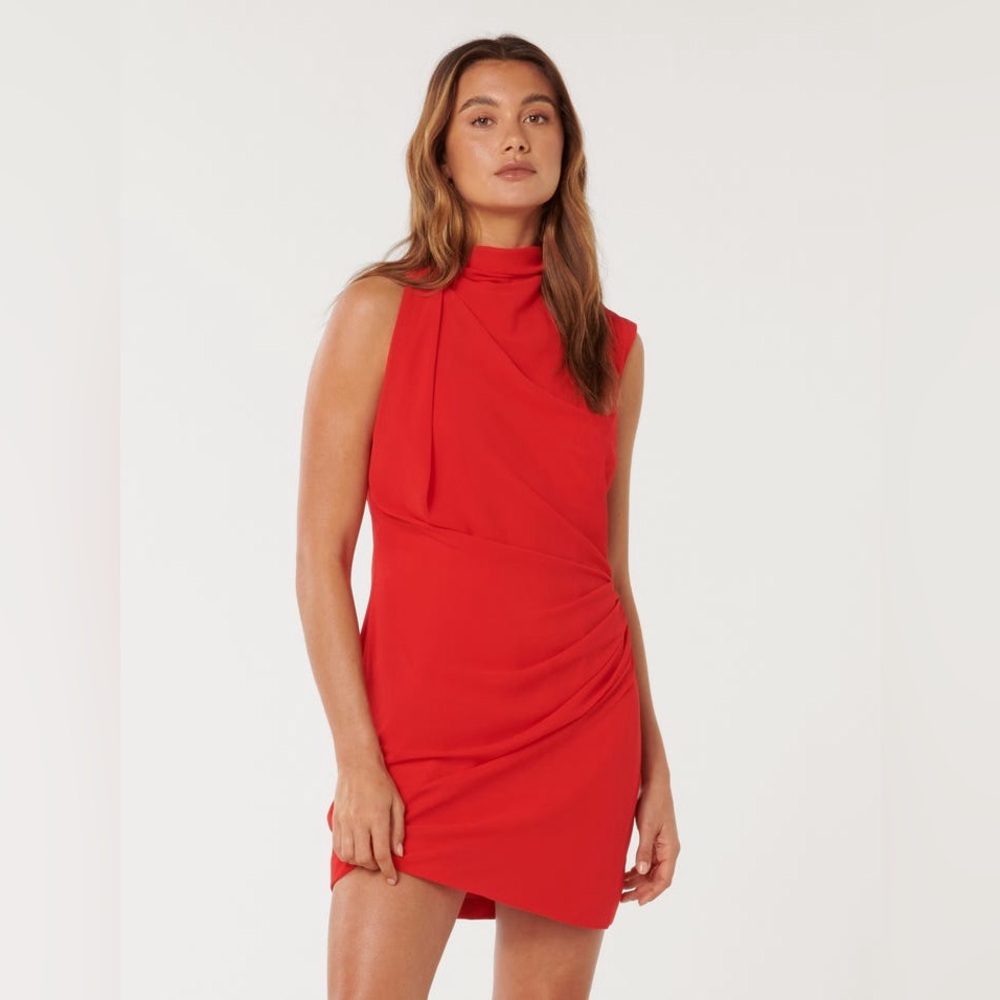 Ever New Noa USA 14 Draped Mini Dress Forever New